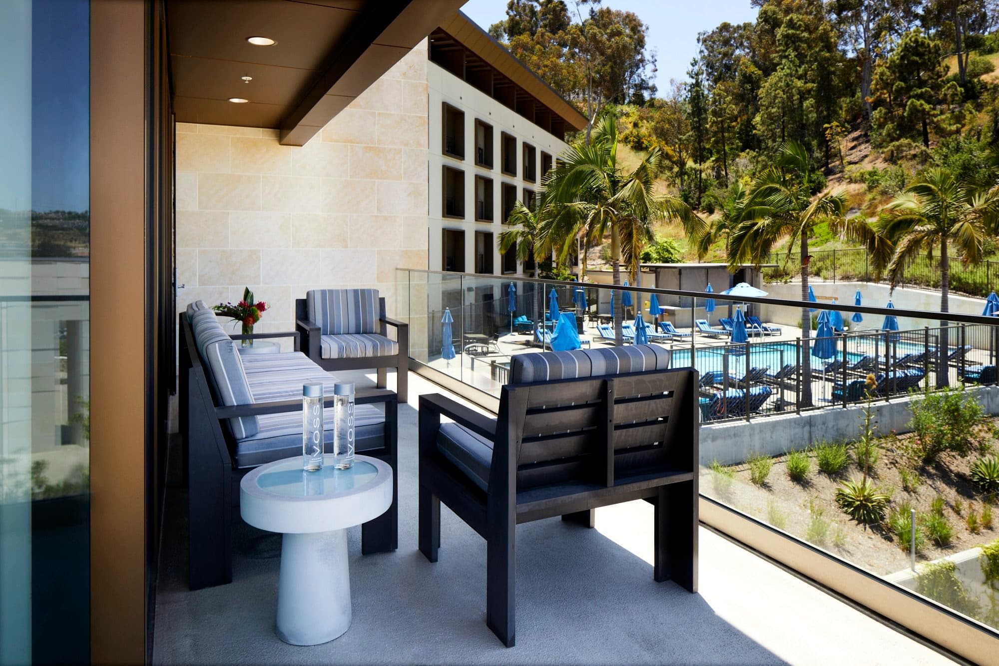 Aerial view of Legacy Resort, San Diego