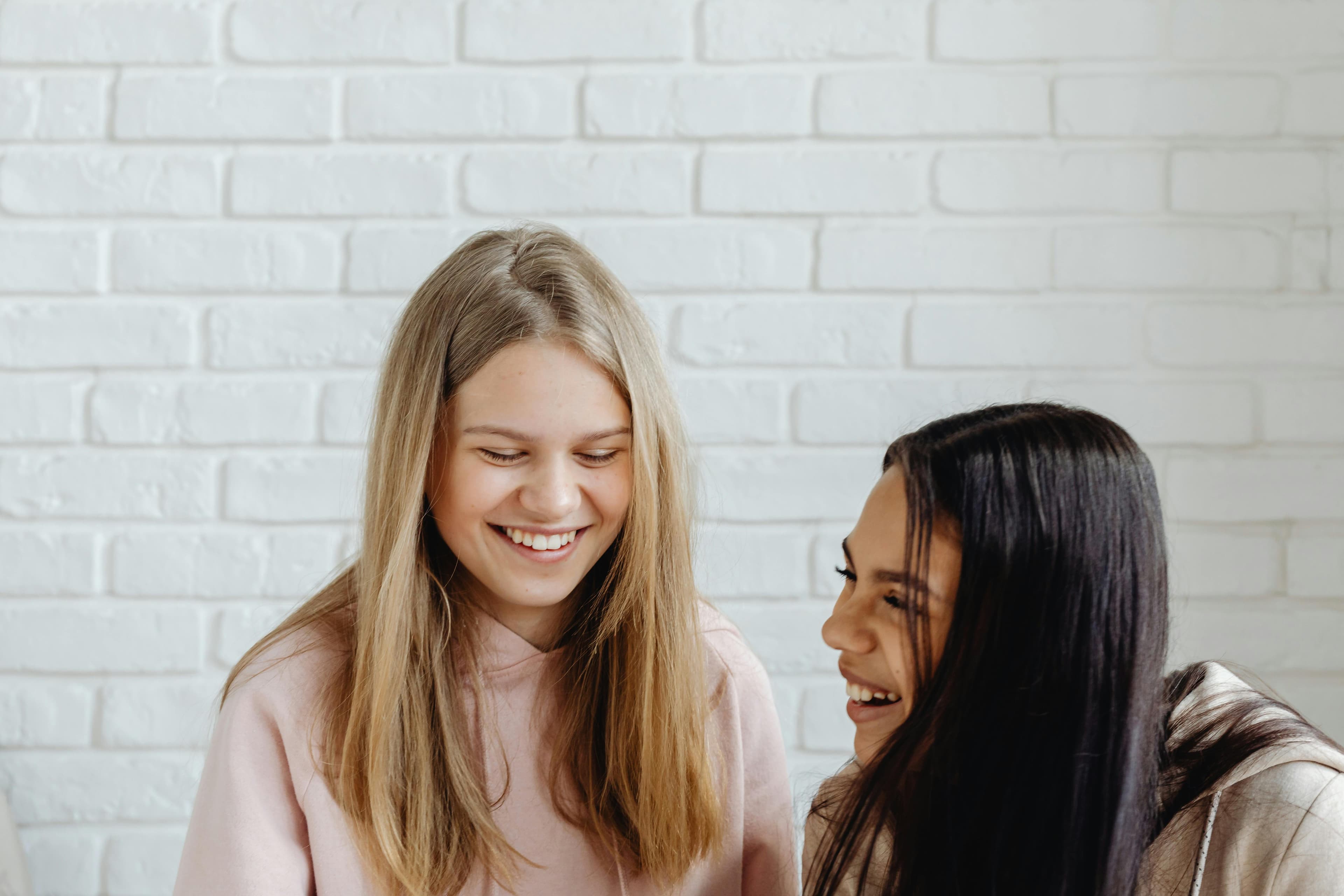 Teen group activity, socializing in resort setting