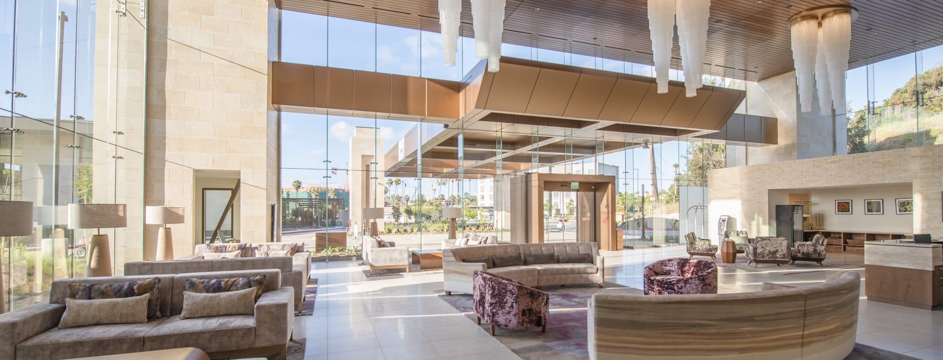 Luxurious resort suite